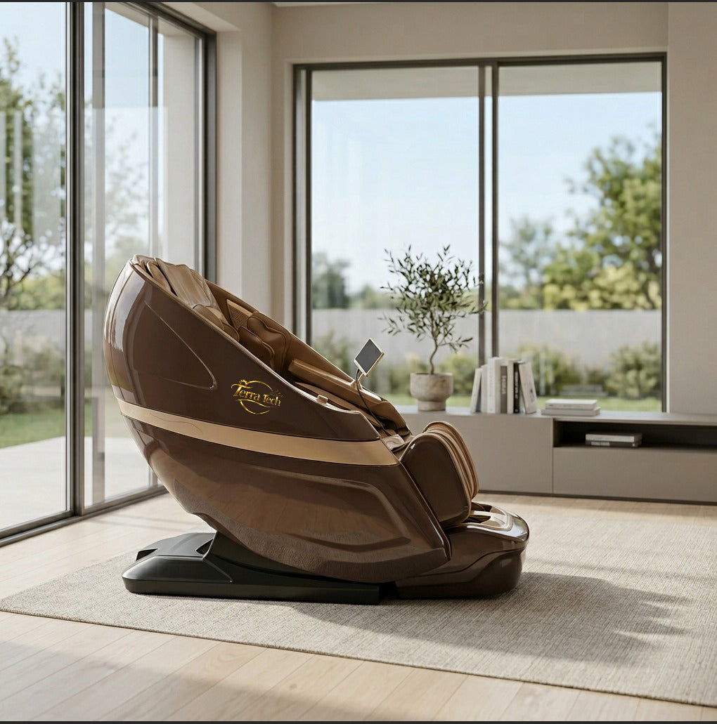 TerraTech™ Luxury 3D Zero Gravity Full Body Massage Chair